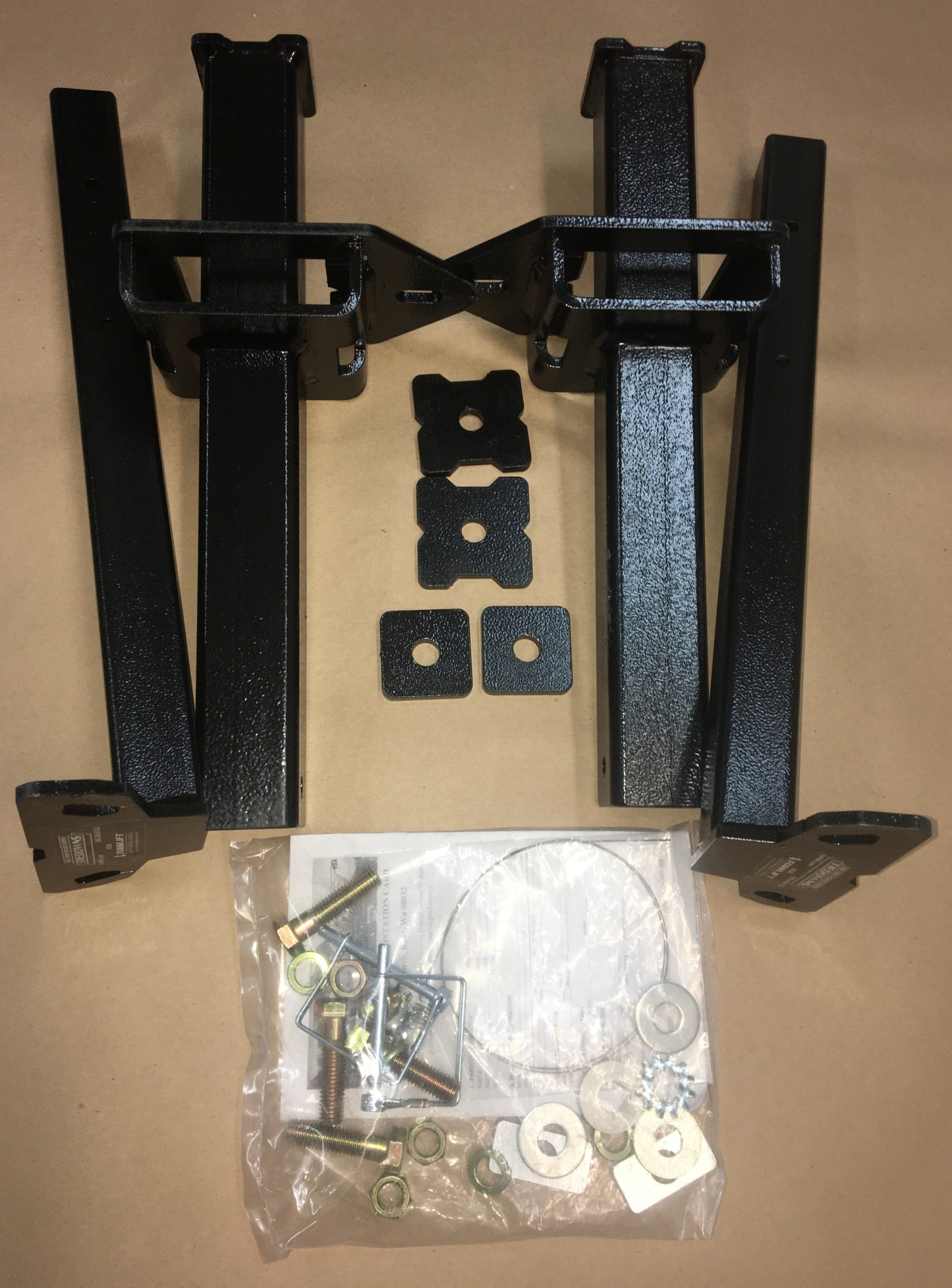 Torklift F3008 truck camper tie downs complete kit for front