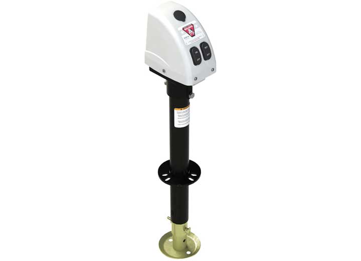 Bulldog Power Drive White 3,500 lb. RV Trailer Jack