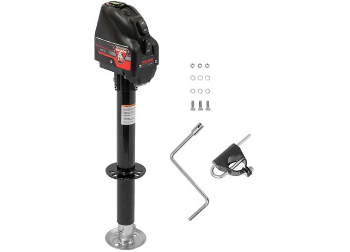 Bulldog Power Drive Black 4,000 lb. RV Trailer Jack 500199