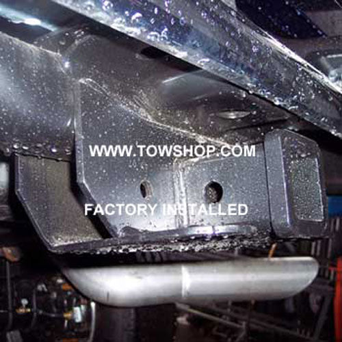 Factory installed Dodge receiver for use with Torklift D1102 SuperHitch