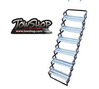 Torklift A7806 GlowStep Aluminum 6 Tread Entry Step for Slide In Truck Campers